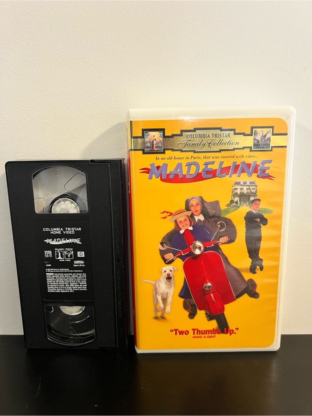 Madeline VHS Tape Columbia TriStar Family Collection Tested